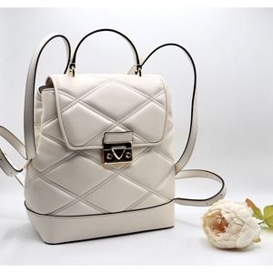 NWT Michael Kors Quilted Serena Backpack